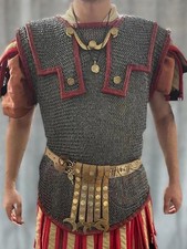 Roman Lorica Hamata Chainmail Armor Riveted Rings Legionnaire Reenactment LARP