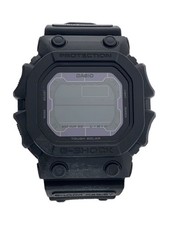 CASIO Solar Wristwatch Digital Rubber BLK BLK gx 56bb