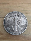 1943 Walking Liberty Half Dollar, 90% Silver, USA 50c Coin