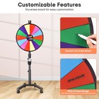 WinSpin 24" 3in1 Prize Wheel with Mobile Base Spinning Raffle Trade Show Market — photo 7