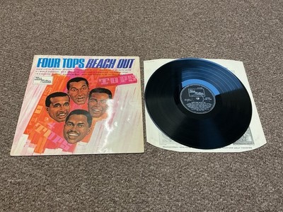 Four Tops-Reach Out 1969 Tamla Motown LP UK Press Great Play Classic Soul Motown