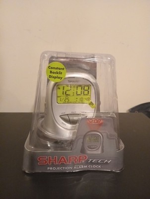 Sharp Tech Spc345 Projection Alarm Clock New Sealed Please Resd Description 
