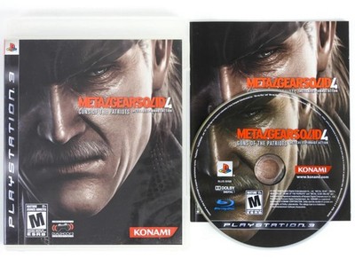 Metal Gear Solid 4: Guns Of The Patriots PS3 Sony PlayStation 3 CIB Very Good!