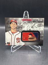 2015 Topps - Mlb Silhouetted Batter Logo Pin Manufactured Relic Bryce Harper...