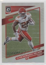 2021 Panini Donruss Optic Holo Prizm Clyde Edwards-Helaire #35 2l4