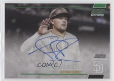 2022 Topps Stadium Club Chrome Green Refractor 58/99 Luke Voit Auto 0e7u