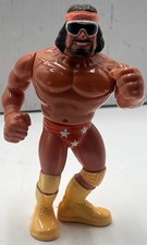 WWF Hasbro Macho Man Randy Savage Action Figure 1990 Series 1 Wrestling Read