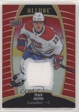 2019-20 Upper Deck Allure Red Rainbow Jerseys Max Domi #15 00j6