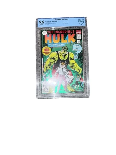 Marvel the Incredible Hulk #393 Comic Book (May 1992) Graded 9.6 CGC