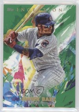 2020 Topps Inception Green Javier Baez #77 0a8t