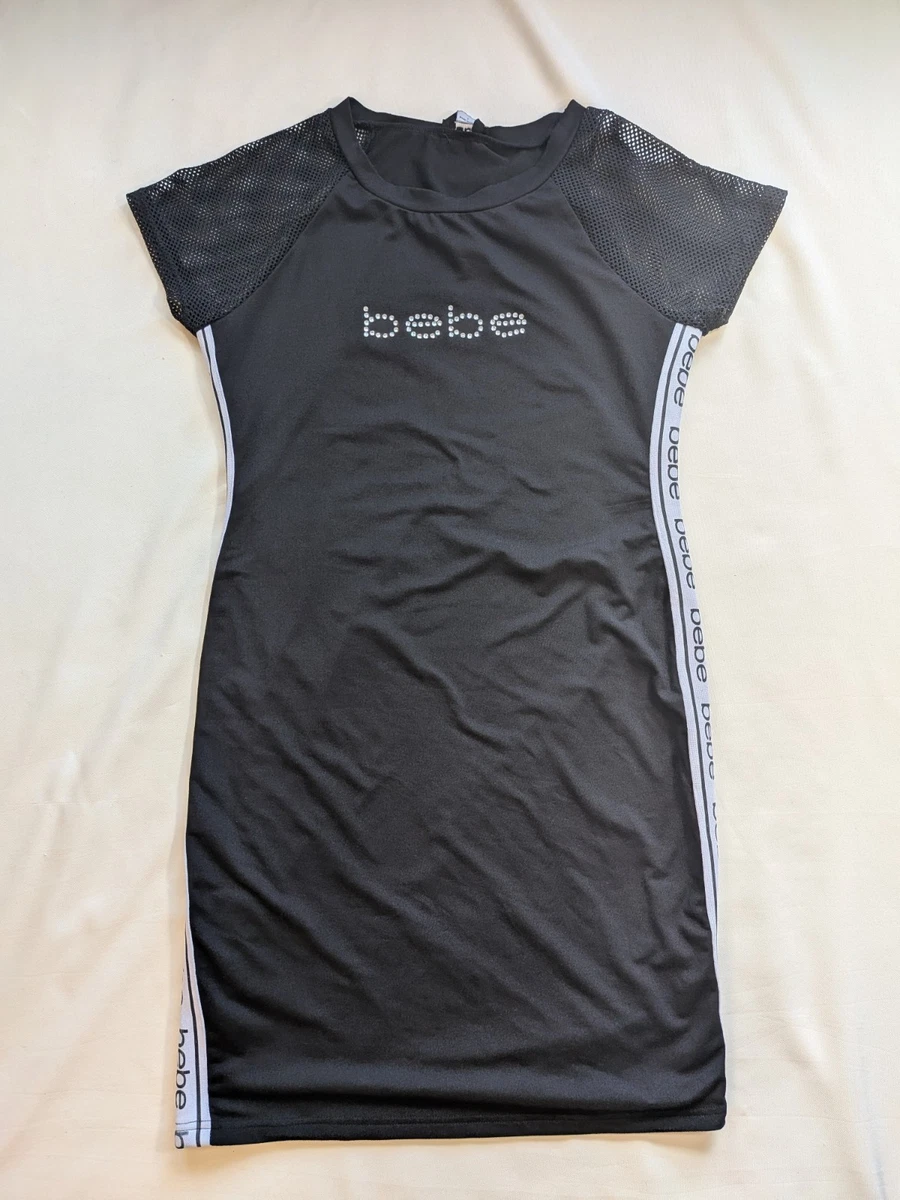 Robe Femme Bebe Grise Moulante Avec Bijoux Sur Le Devant - Taille L - Occasion Très Bon état
