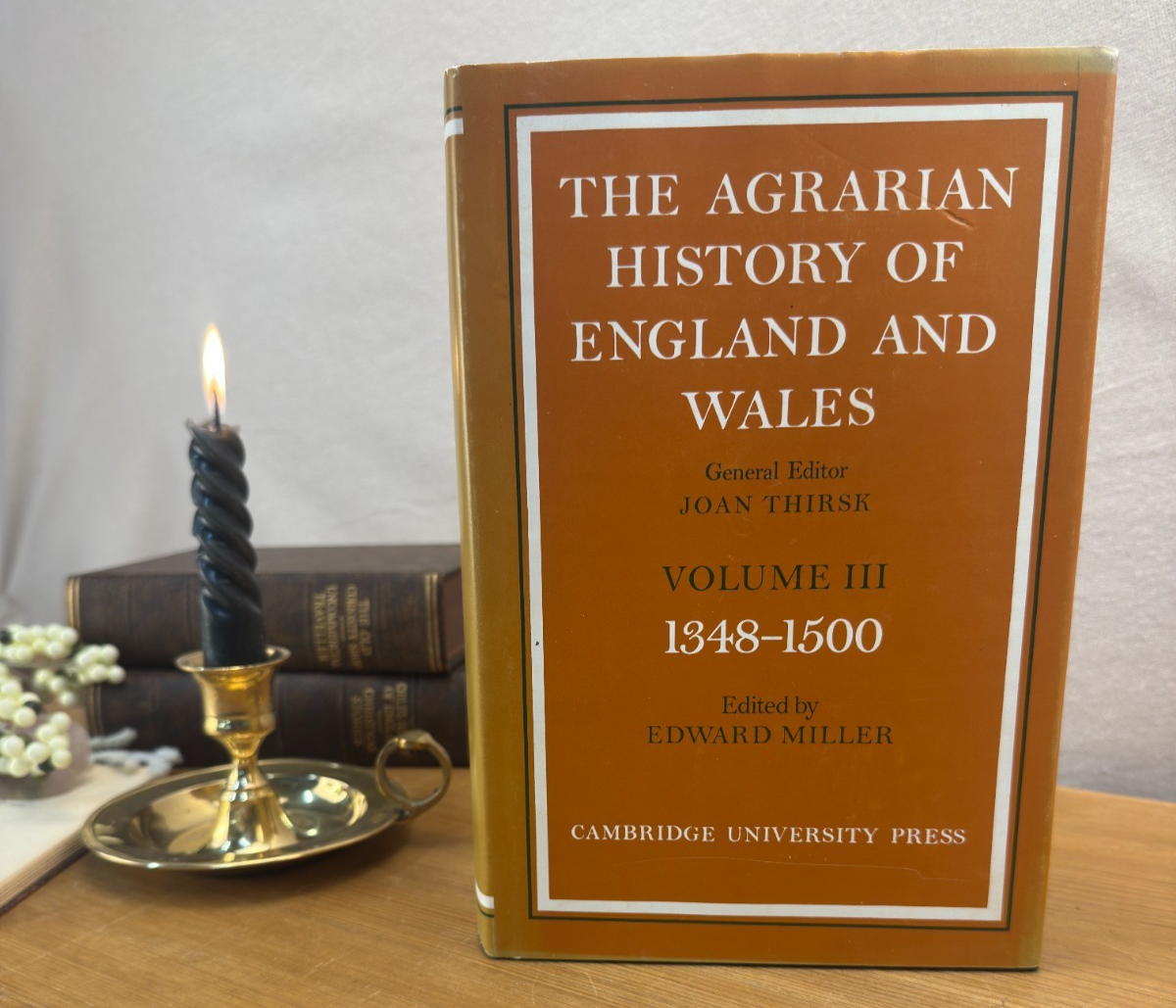 Agrarian History England Wales Vol III  Joan Thirsk 1st Edition Hardback History