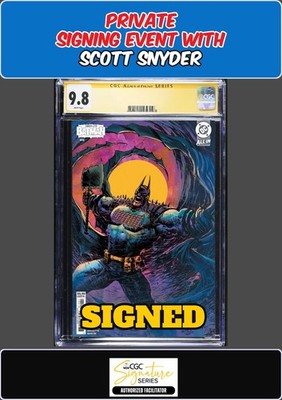 ABSOLUTE BATMAN #19 LIAM SHARP CGC SS 9.8 SCOTT SNYDER SIGNING PRESALE