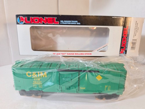 Vintage 1992 Lionel 6-19237 Chicago e Illinois Midland Boxcar CIM 19237 como nuevo OB | Zustand: New