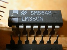 LM380N 2,5 Watt max. 22 Volt Endstufen-IC DIL14 Ersatzteil L#029-1