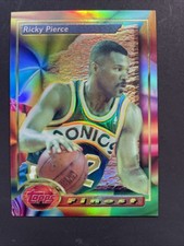 1993-94 Topps Finest - Ricky Pierce #5 Refractor