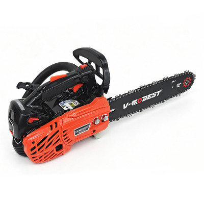 V-MODEST 2511 12'' Gas Top Handle Chainsaw 25CC Climbing Saw 1.5HP 12000RPM
