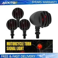 4PC Motorcycle LED Brake Blinker Turn Signal Tail Light For Harley HONDA Durable