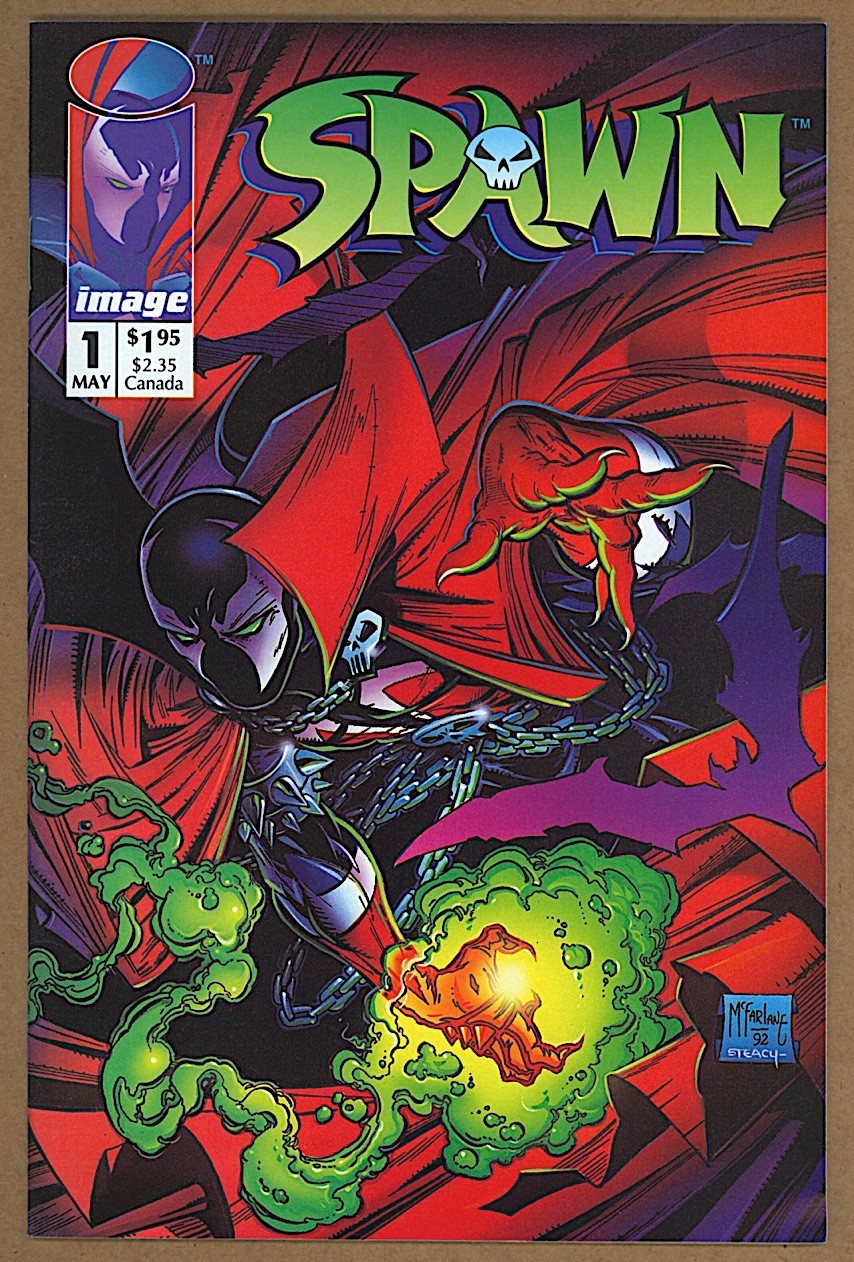 Spawn #1 NM Image 1992 Todd McFarlane 1st Al Simmons Spawn | eBay