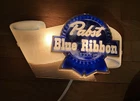 Vintage Scarce Pabst Blue Ribbon Beer What’ll You Have? Lighted Bar Sign Works