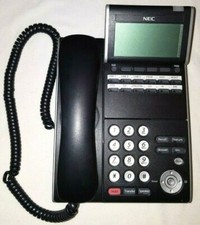 NEC DT300 Series Telephone Base DTL-12D-1 BK TEL, DLV XD Z-Y BK 