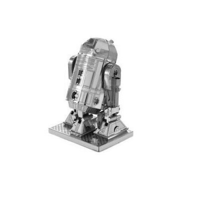R2-D2 Droid - 3D Laser Cut hochdetaillierter Metall Modellbausatz Star Wars R2-D2 Roboter