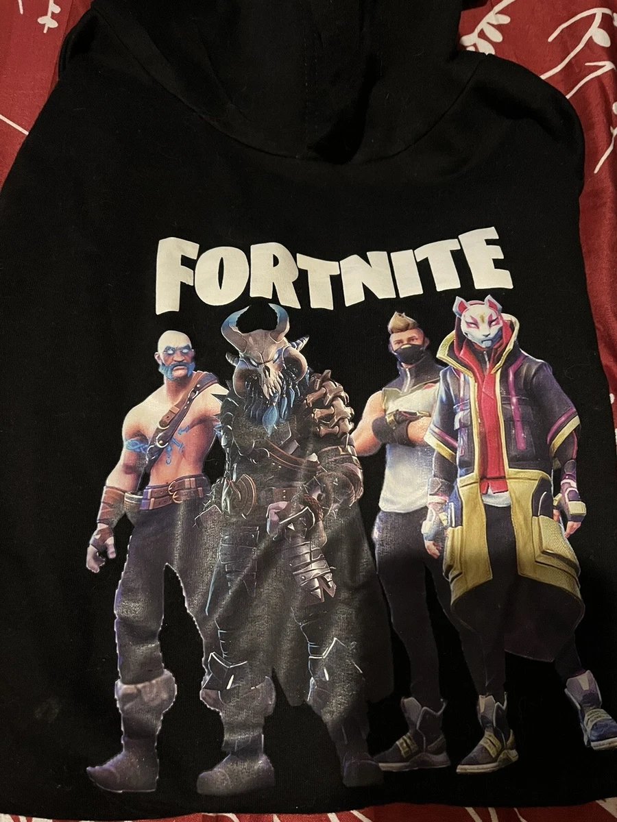 Fortnite Hoodie With Sweatpants youth size 6 8 black eBay