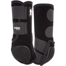 CLASSIC EQUINE Flexion by Legacy2 Black Hind Support Boots (FCLS202BK)