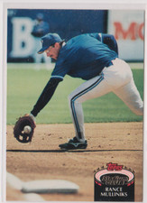 Rance Mullinix Blue Jays Third Base 1992 Stadium Club Card # 202 Near Mint