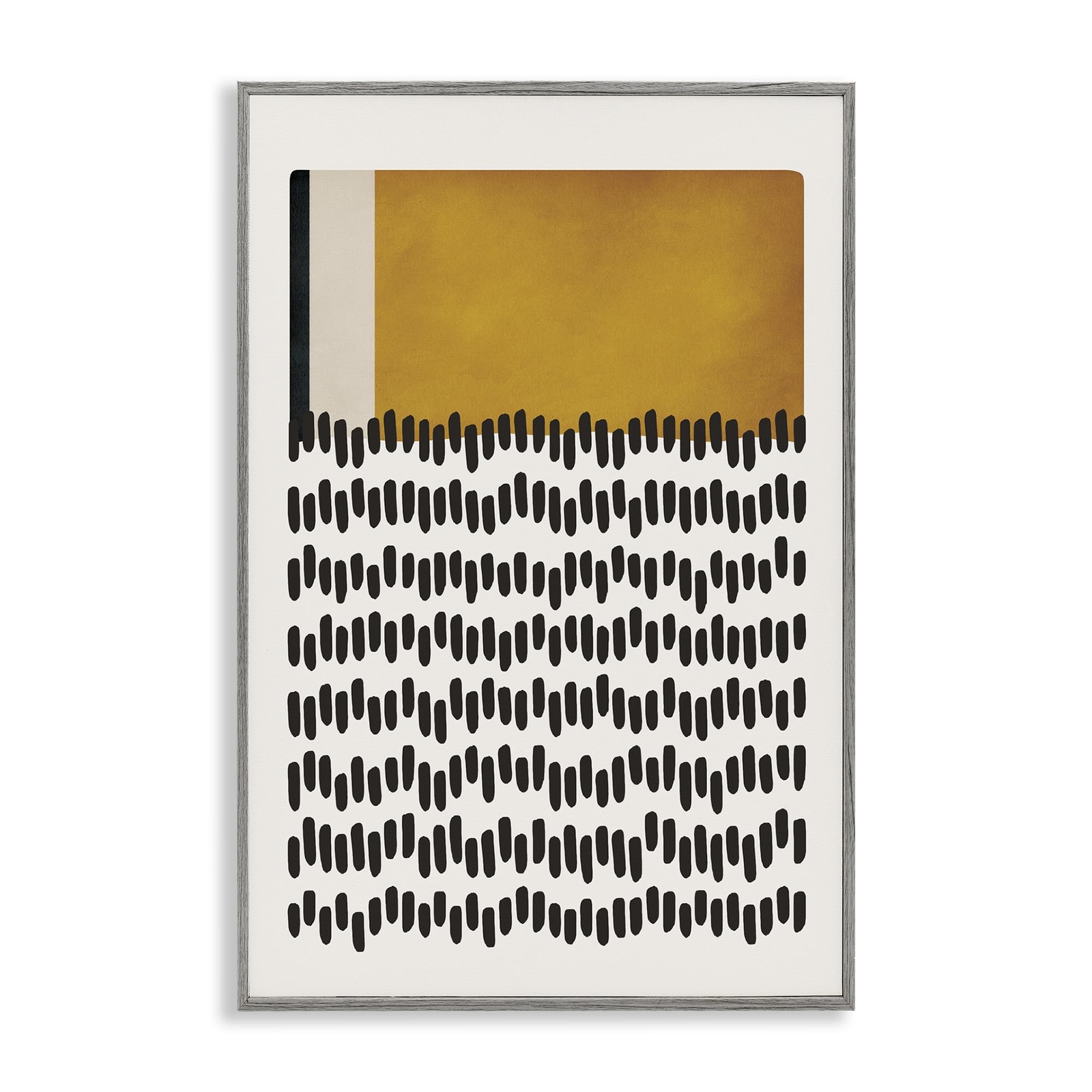 Geometric Crosby Street Framed Giclee Art Design by JJ Design House, LLC.