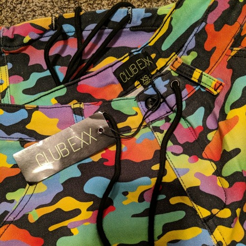 Battlefield Rainbow Cargo Pants 
