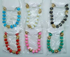wholesale jewelry lot 6 pcs colorful beads Handmade Stretch fashion Bracelets 5