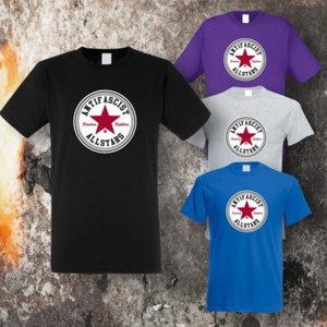 Antifascist Allstars Roter Stern T Shirt 4 Farben S 5xl Ebay