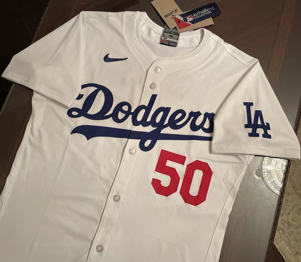 2024 Mookie Betts #50 Los Angeles Dodgers LA Nike Authentic On