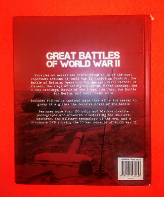 GREAT BATTLES OF WORLD WAR ll WITH DVD. HARDBACK. | eBay