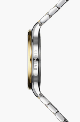 NEW Balmain B83523982 BELEGANZA LADY M 2-Tone Stainless Bracelet