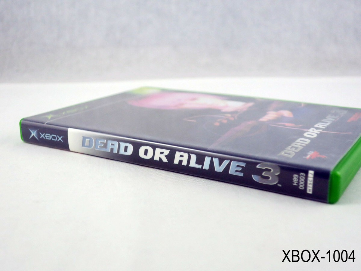 Dead or Alive 3 Xbox Japanese Import JP NTSC-J Region Locked Japan