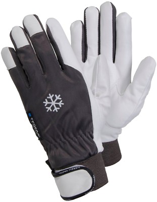 Leder Thermo Gartenhandschuhe Latex in Nähten