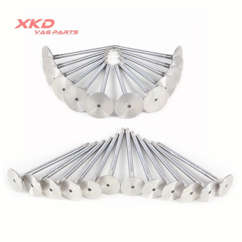 Kit de válvula de admisión y escape 2,5 L 3,0 L M272 apto para Mercedes Benz C250 E230 S300 Foto 2 de 4