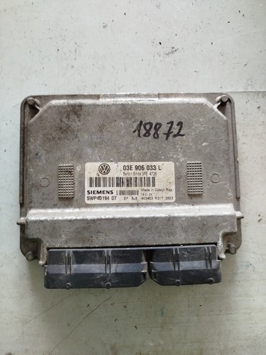 Original volkswagen Motorsteuergerät ECU 03E906033L