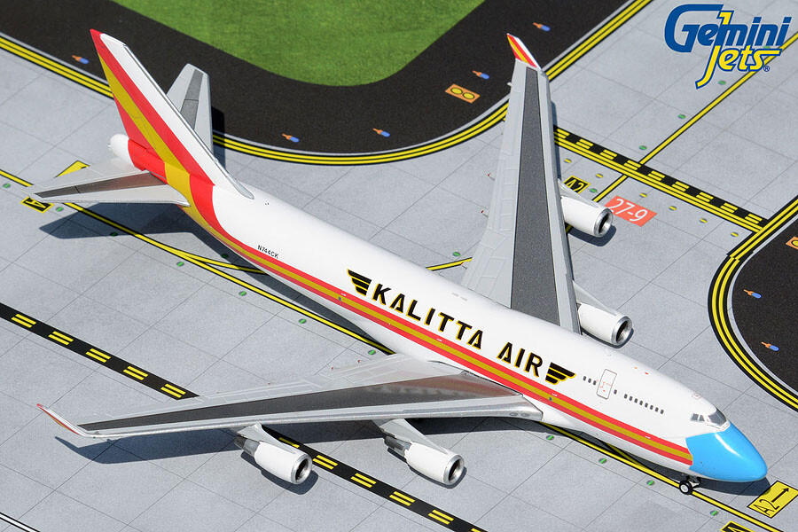 Kalitta air 757-400 1/200 マスク GEMINI JETS KALITTA AIR BOEING 747-400 MASK LIVERY 1:400