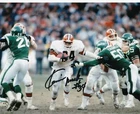 KEVIN MACK  CLEVELAND BROWNS   ACTION SIGNED 8X10