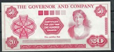 Probebanknote Specimen Kanada Goebel !!!