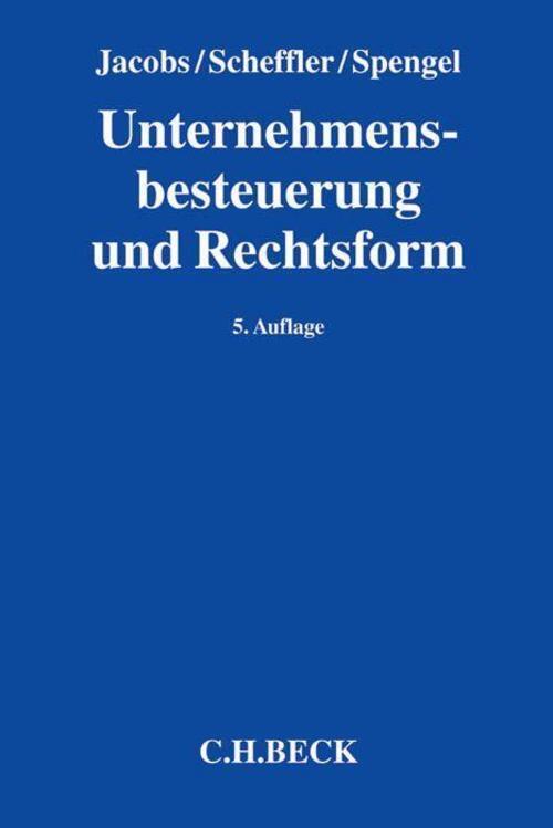 Thumbnail - Unternehmensbesteuerung Und Rechtsform, Otto H. Jacobs
