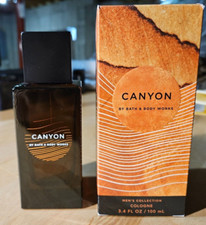 Bath and Body Works CANYON Men's Collection Cologne 3.4 fl oz E0-7