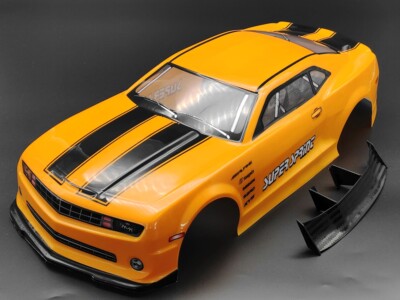 RC CAR KAROSSERIE 1:10 ''US MUSCLE CAR'' F. z.B. CARTEN & TAMIYA TT01/TT02 # HX046
