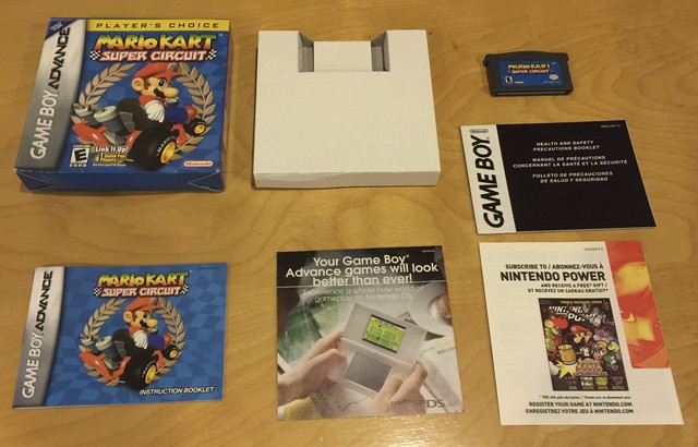 MARIO KART SUPER CIRCUIT - COMPLETE IN BOX! - GAME BOY ADVANCE GBA - NINTENDO