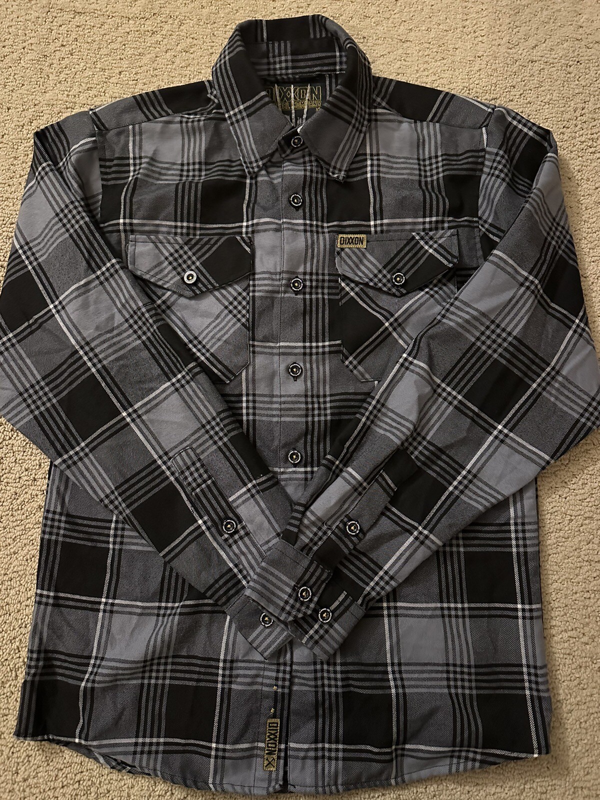 DIXXON Flannel Company Adamantium XS Flannel Shirt Gem