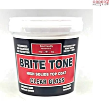 Polyurethane Finish 8oz Clear Gloss Scratch Resistant for Instruments, Wood