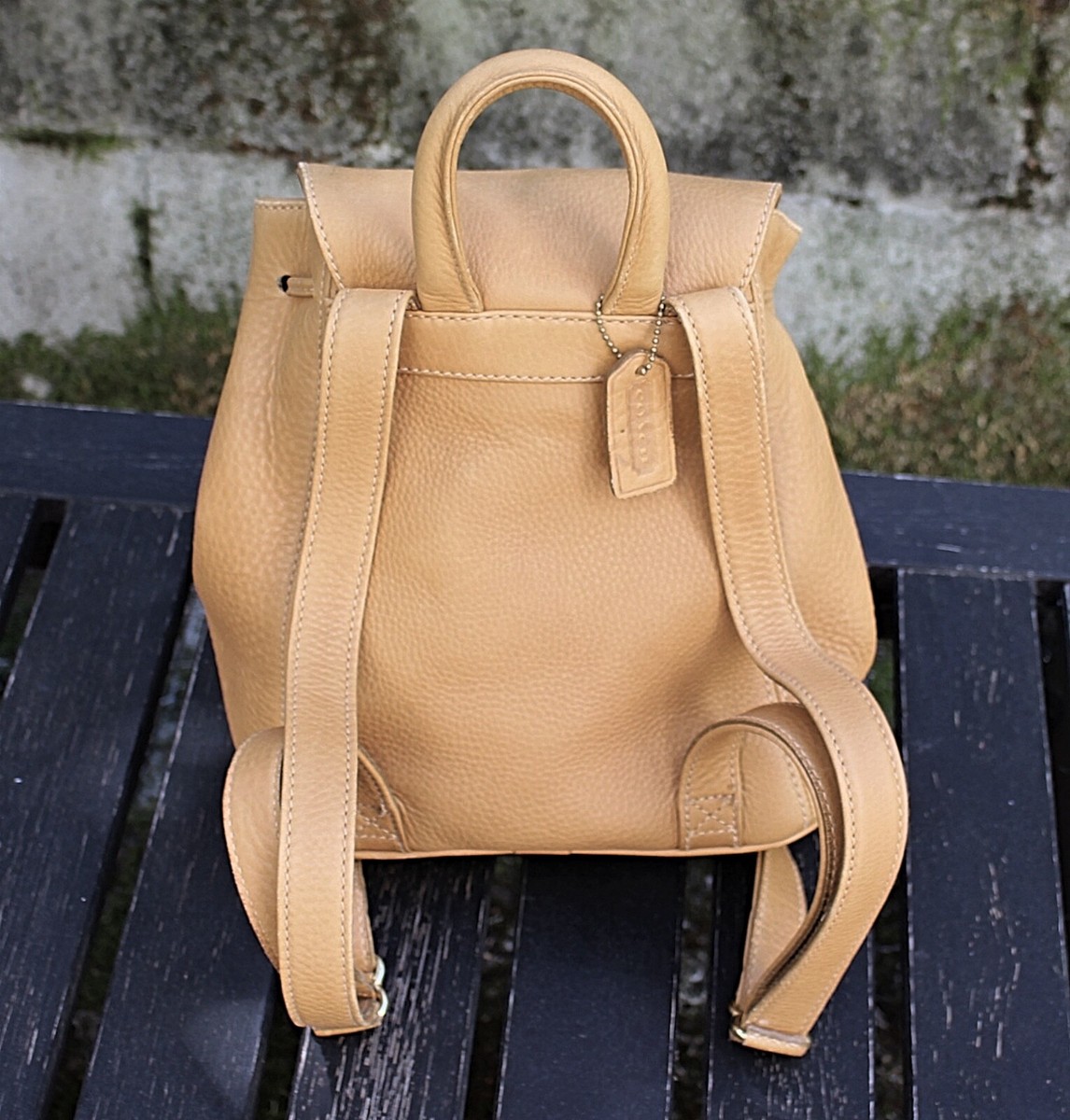 Coach Vintage - Sonoma Small Backpack Natural Grain 4911